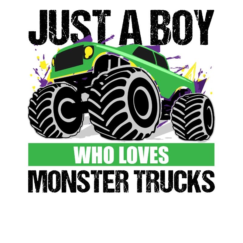 Jungs Monstertruck Leidenschaft Geschenk