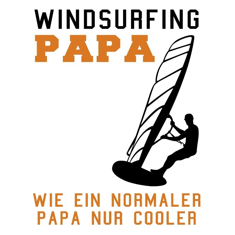 Cool windsurfing dad