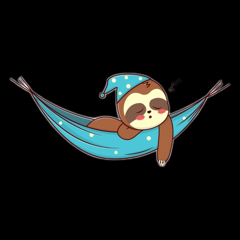 Sleeping Sloth Cute Cute Sloth Gift Idea