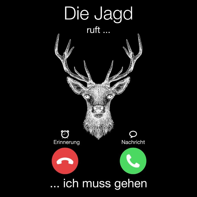 Geschenk Anruf Jagd Hirsch ruft