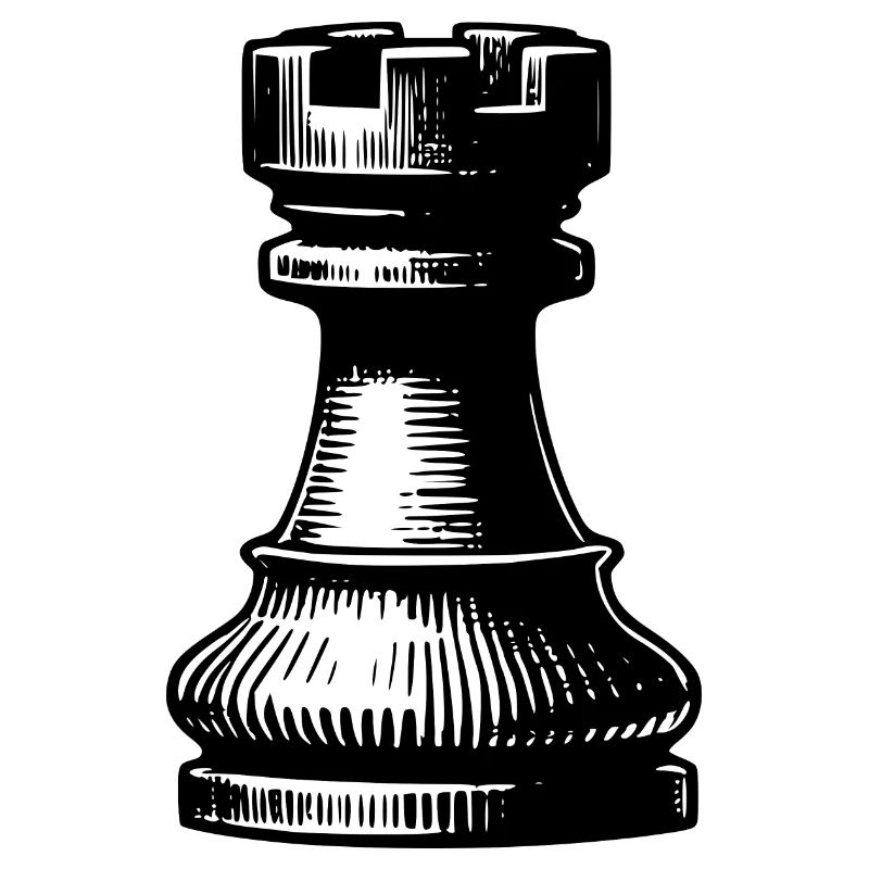 Chess Set Chess Figure Tower