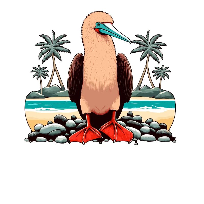 Red-footed Booby Bird