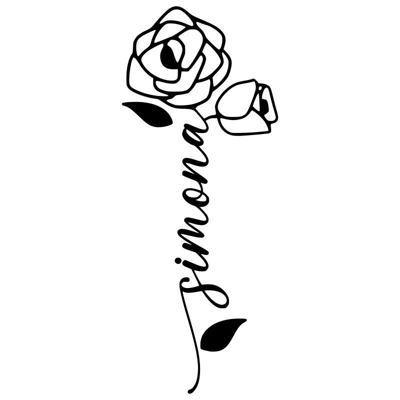 Simona Nom Prénom Nom Fleur