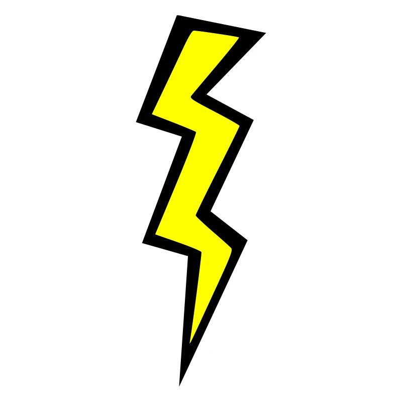 two colored lightning