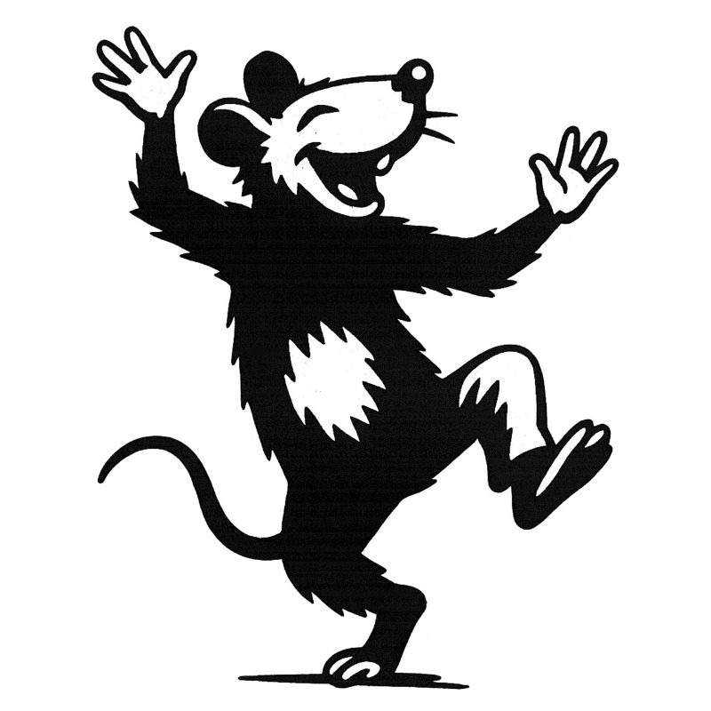 Souris dansante joyeuse