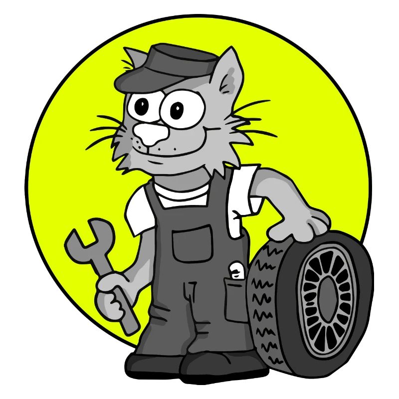 Beruf KFZ-Mechaniker Retro