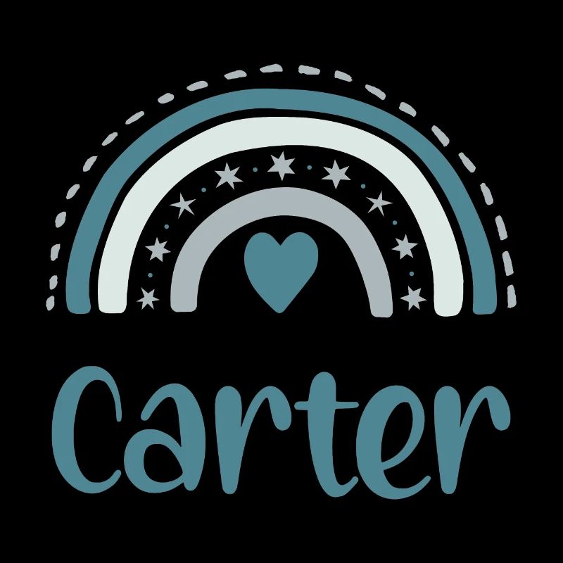 Carter Name Regenbogen