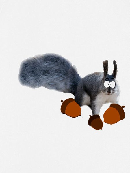 Comic Eichhörnchen