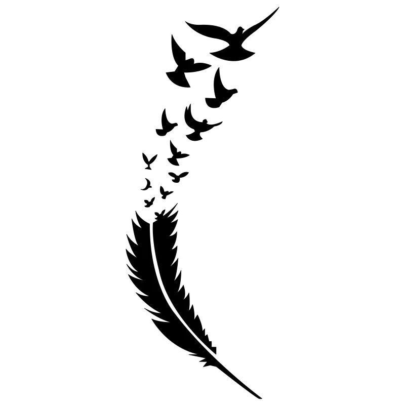 feather voegel fly