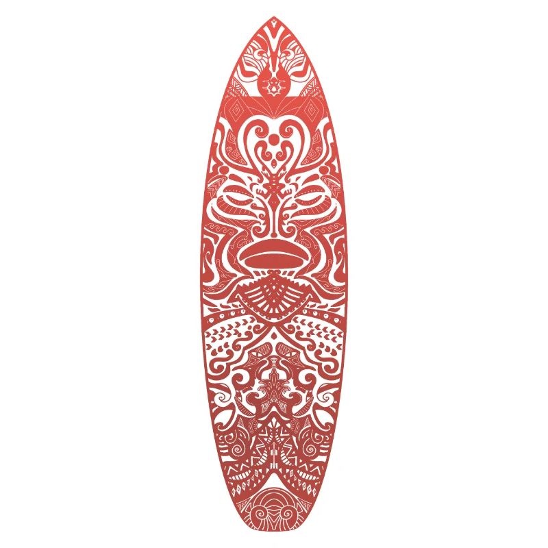 Maori Surf (red version)