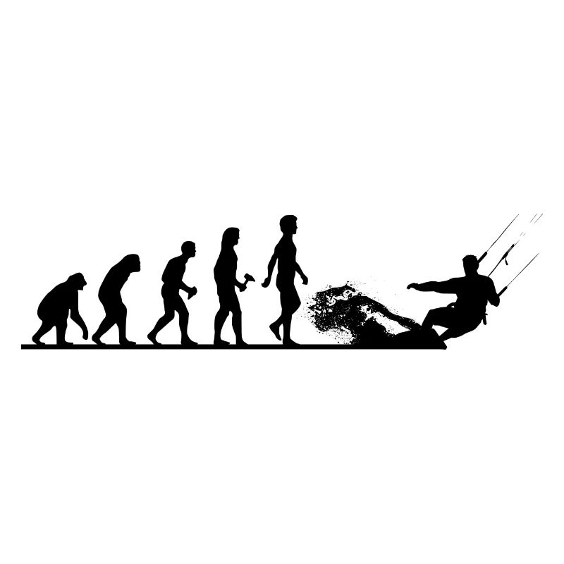 Die Evolution zum Kitesurfer