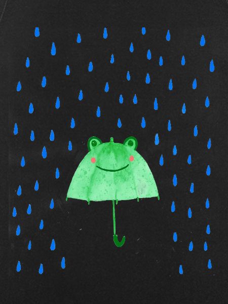Frog Umbrella
