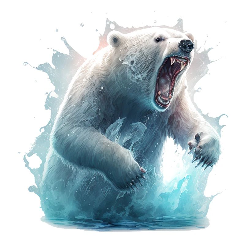 Angry Polar Bear