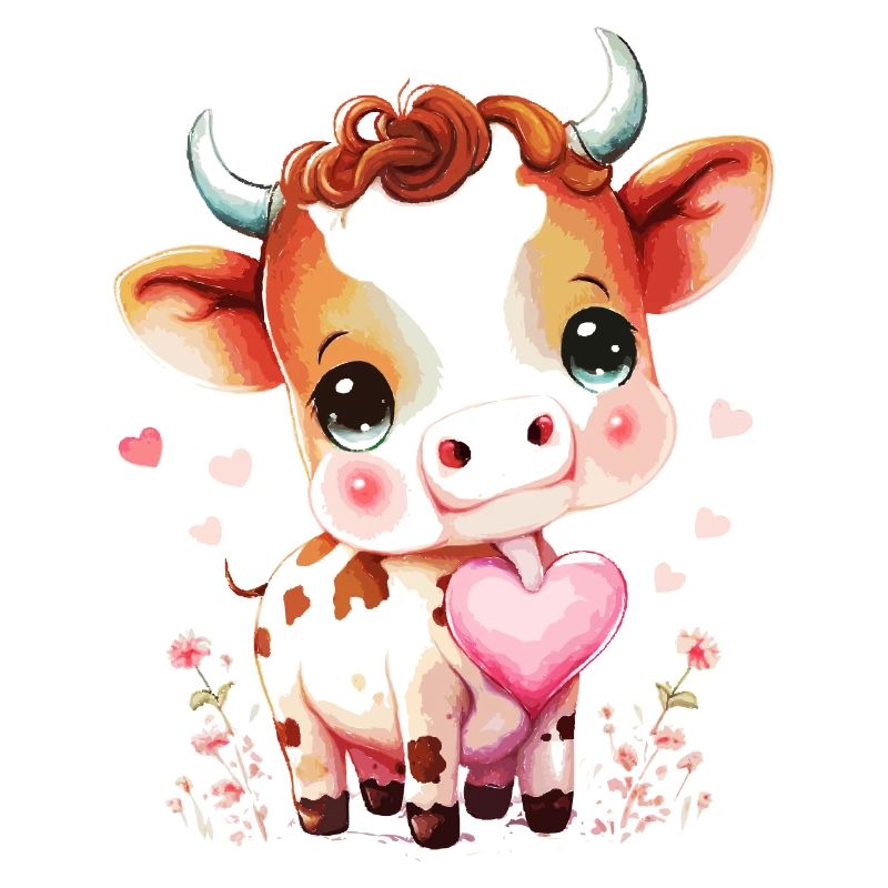 Vache mignonne