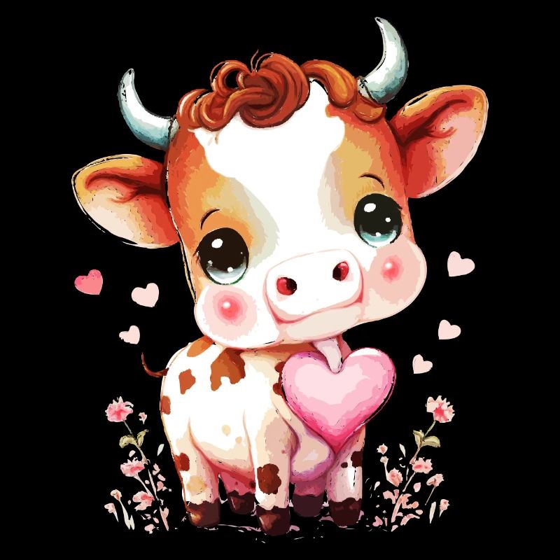 Vache mignonne