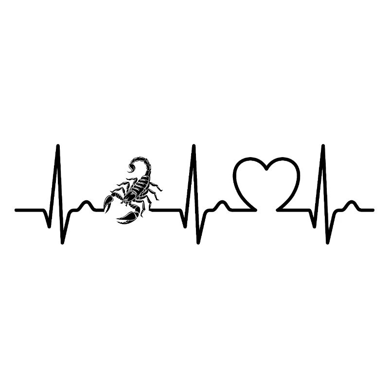 Scorpion - Dard empoisonné - Pouls - Courbe cardiaque - ECG