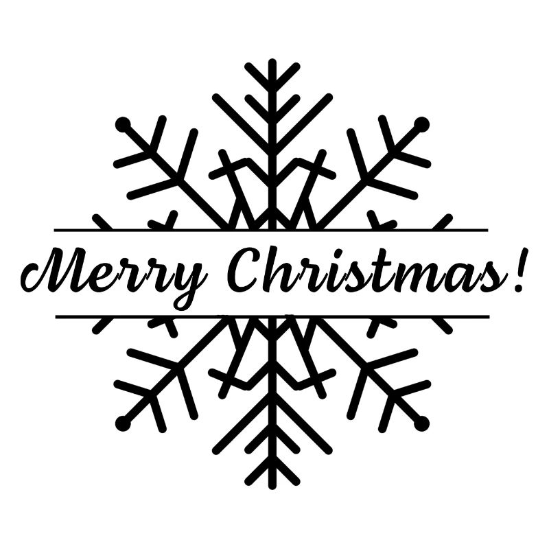 Joyeux flocon de neige de Noël, Célébration de Noël