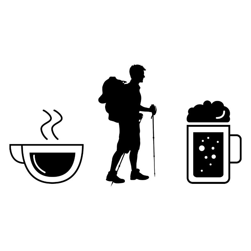 Kaffeebier und Wandern -