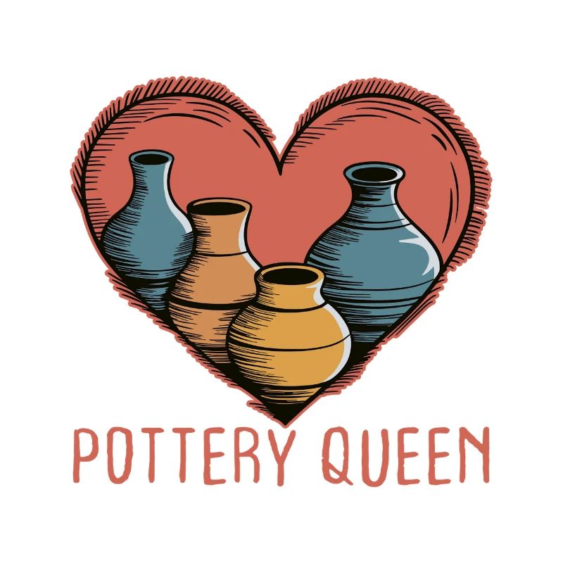 Pottery Queen Ceramic Lover Throwing clay tool