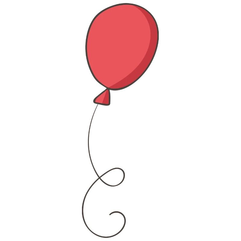roter Luftballon