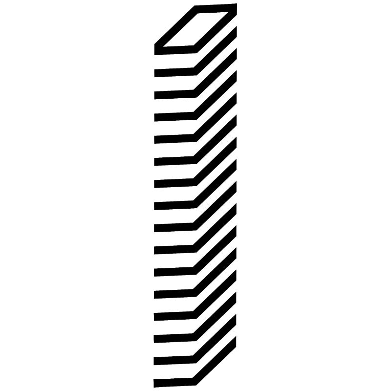 Conception unique du logo Letter I