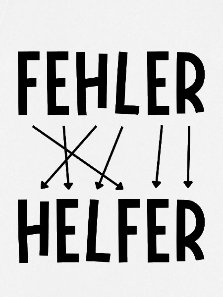 Fehler sind Helfer