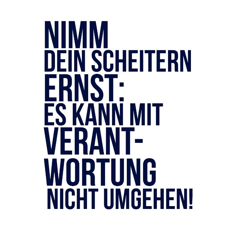 about going wild: Nimm dein Scheitern ernst