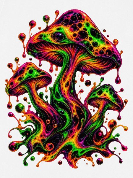 Neon-Traumlandschaft