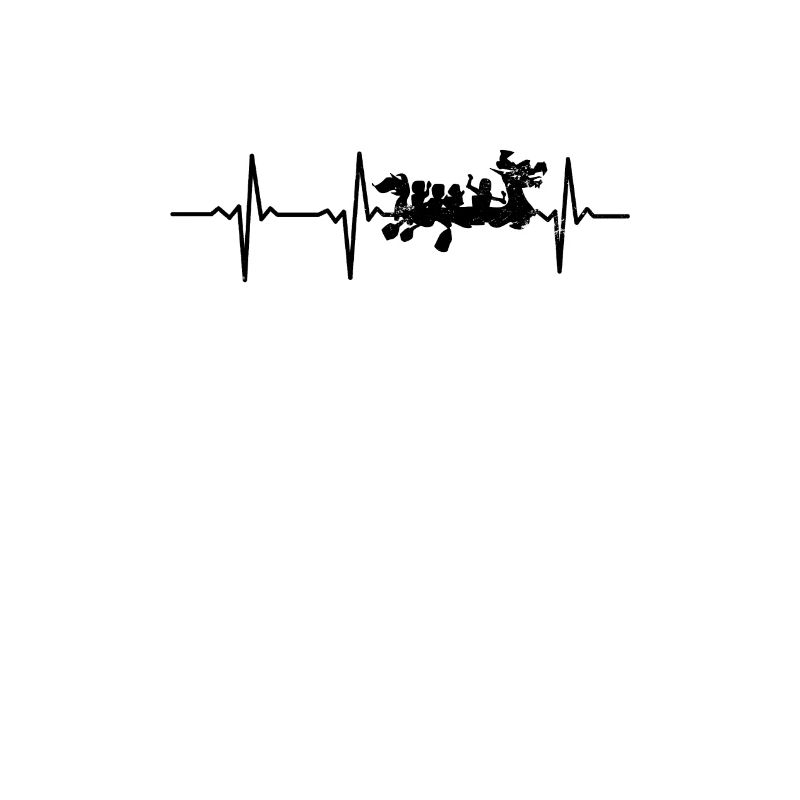 Drachenboot Herzschlag ECG Geschenk