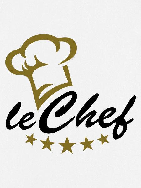 Fem stjerner kokkens hat, kok, chef, madlavning,