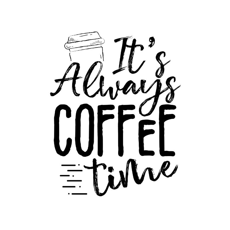 Kaffee Trinker Geschenk Immer Kaffee Zeit Kaffee