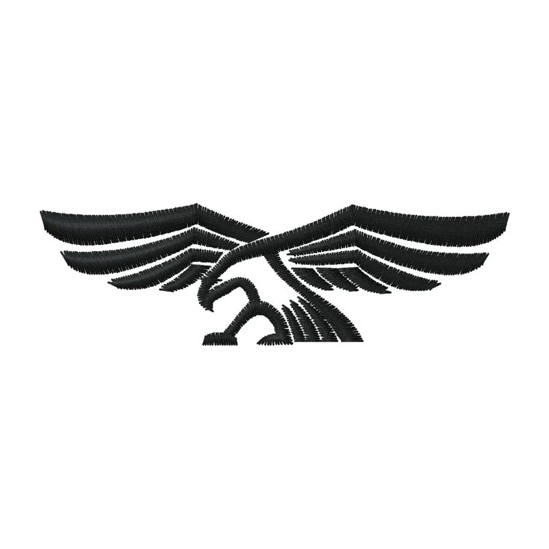 Eagle embroidered