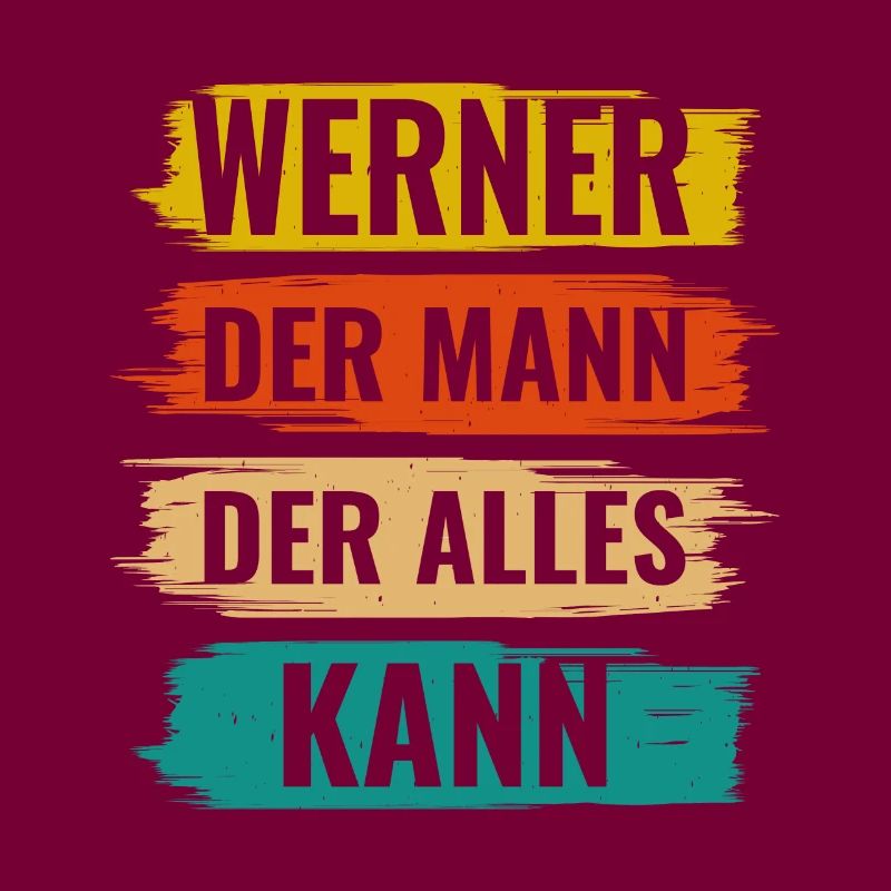 Werner Der Mann Der Alles Kann Vorname Werner