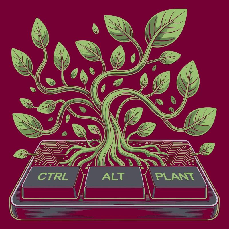 ctrl alt plant Garten Design