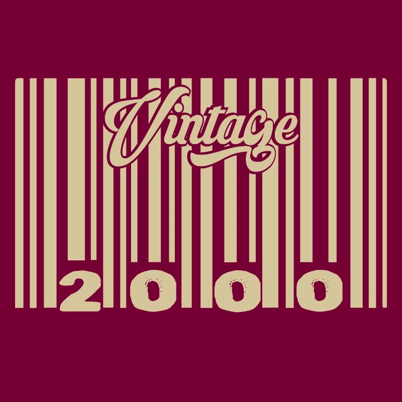 vintage 2000 Code barre 2000: Année 2025.