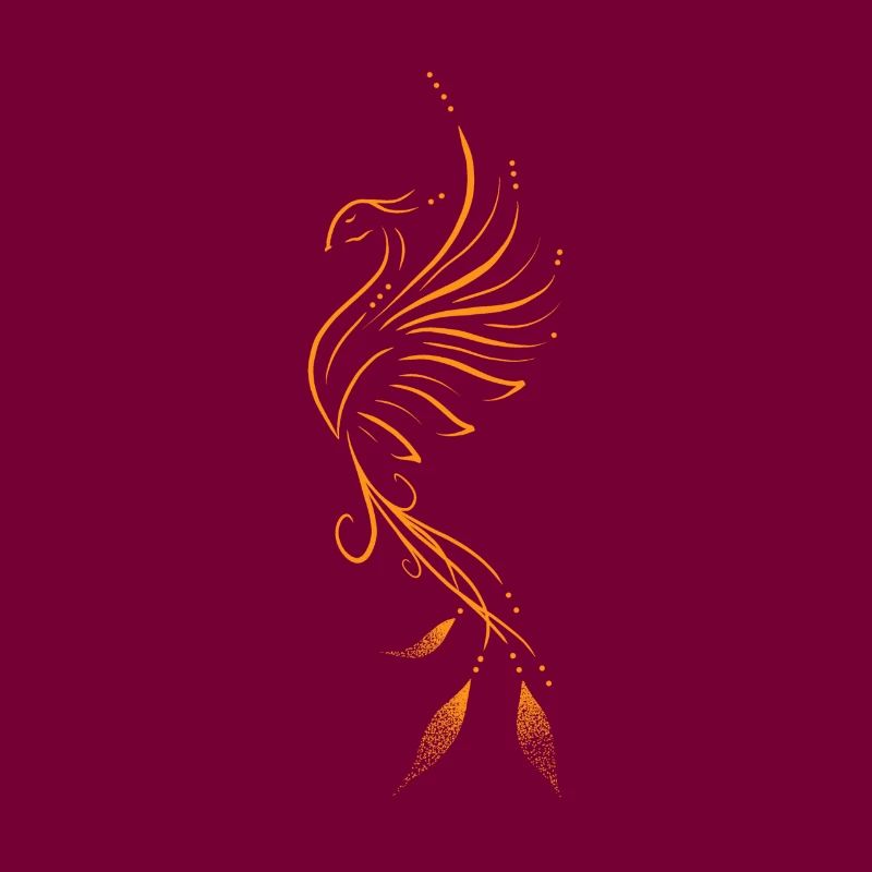 Phoenix lining orange