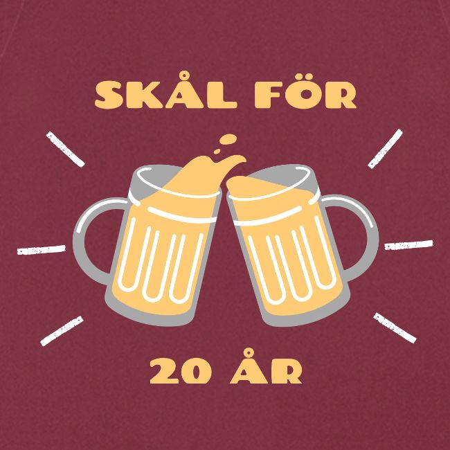 skål för 20 år