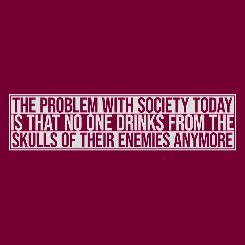 drinks from enemies skulls
