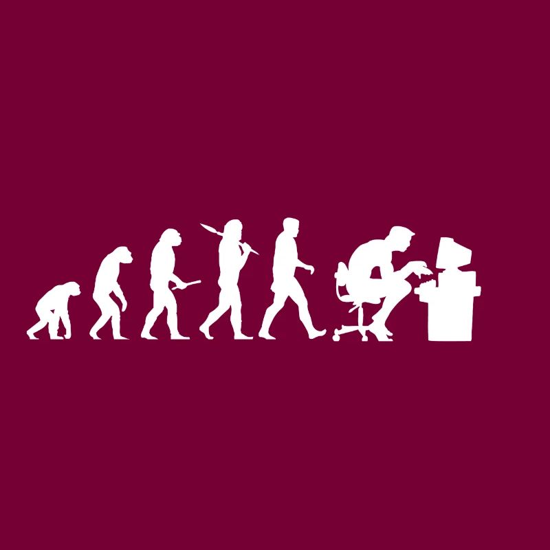 Evolution Computer Nerd! PC Nerd! IT! Technik!