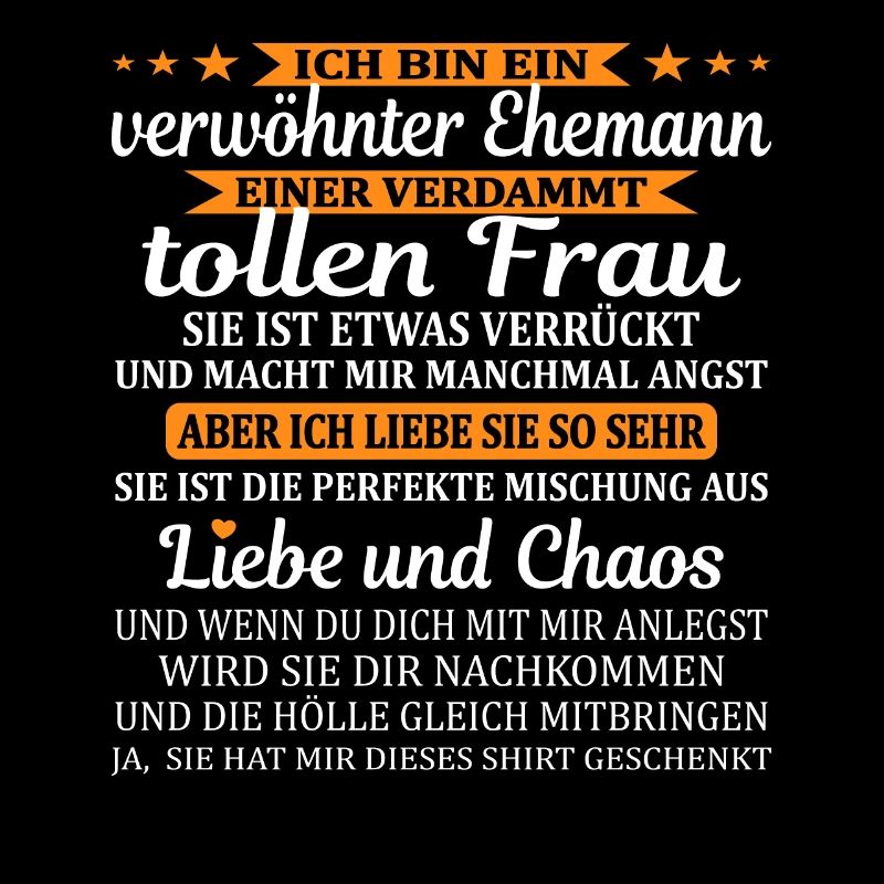 Mann Ehepartner Geschenk Verwöhnter Ehemann Kerl