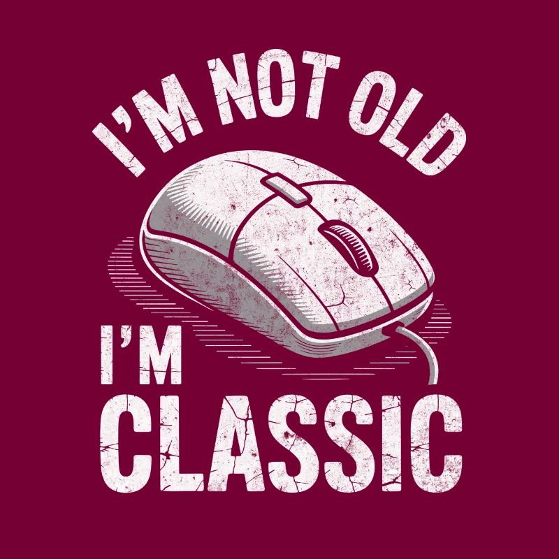 Funny In Classic Computer Mouse