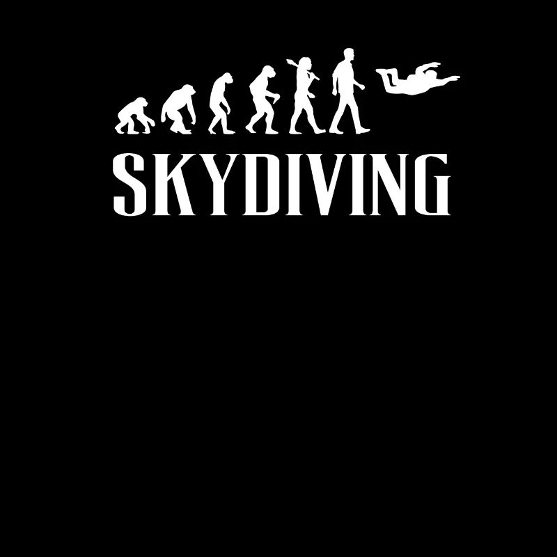 Skydiving Evolution Gift Idea