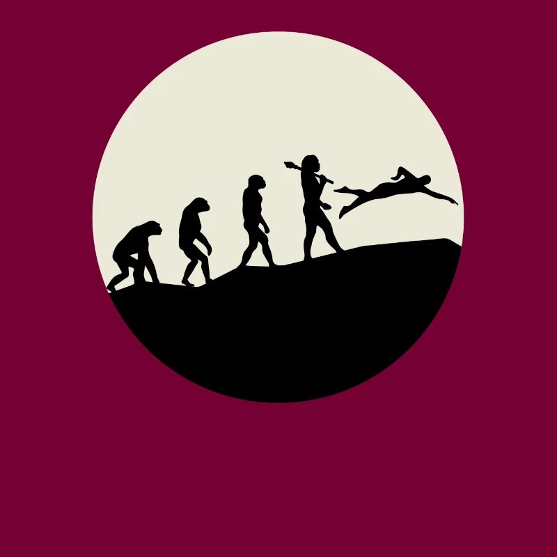 Swimmers Evolution Moon
