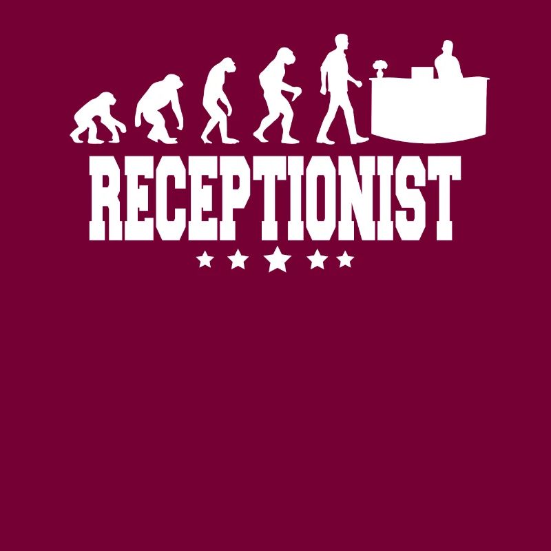 évolution de la réceptionniste