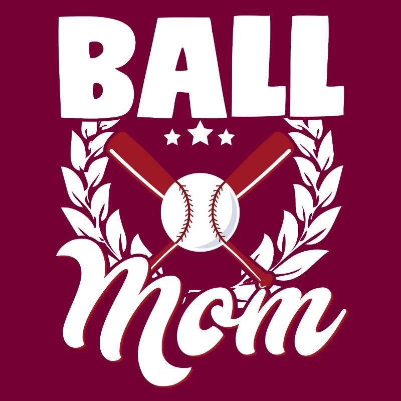 Ball Mom Baseball Softball Mutter Muttertag