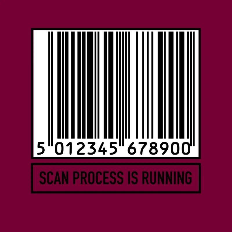 Scan Bar-Code Informatik Technik Geschenk