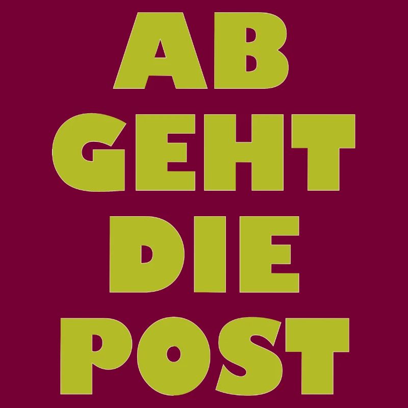 Ab geht die Post