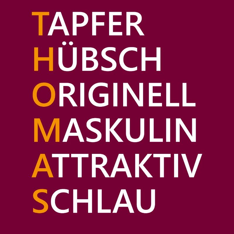 Thomas Name Geschenk