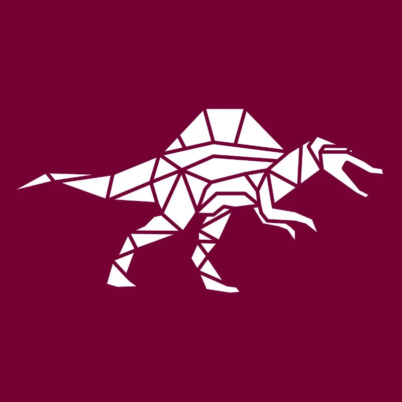 Spinosaurus geometrically polygon surfaces