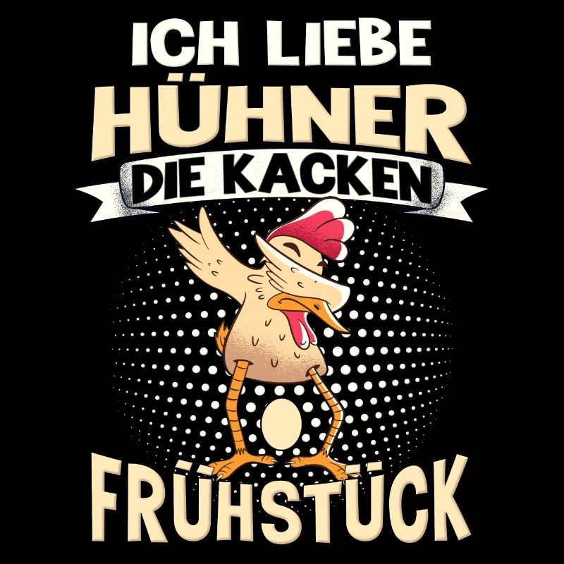 Huhn Spruch Bäuerin Bauer Hahn Henne